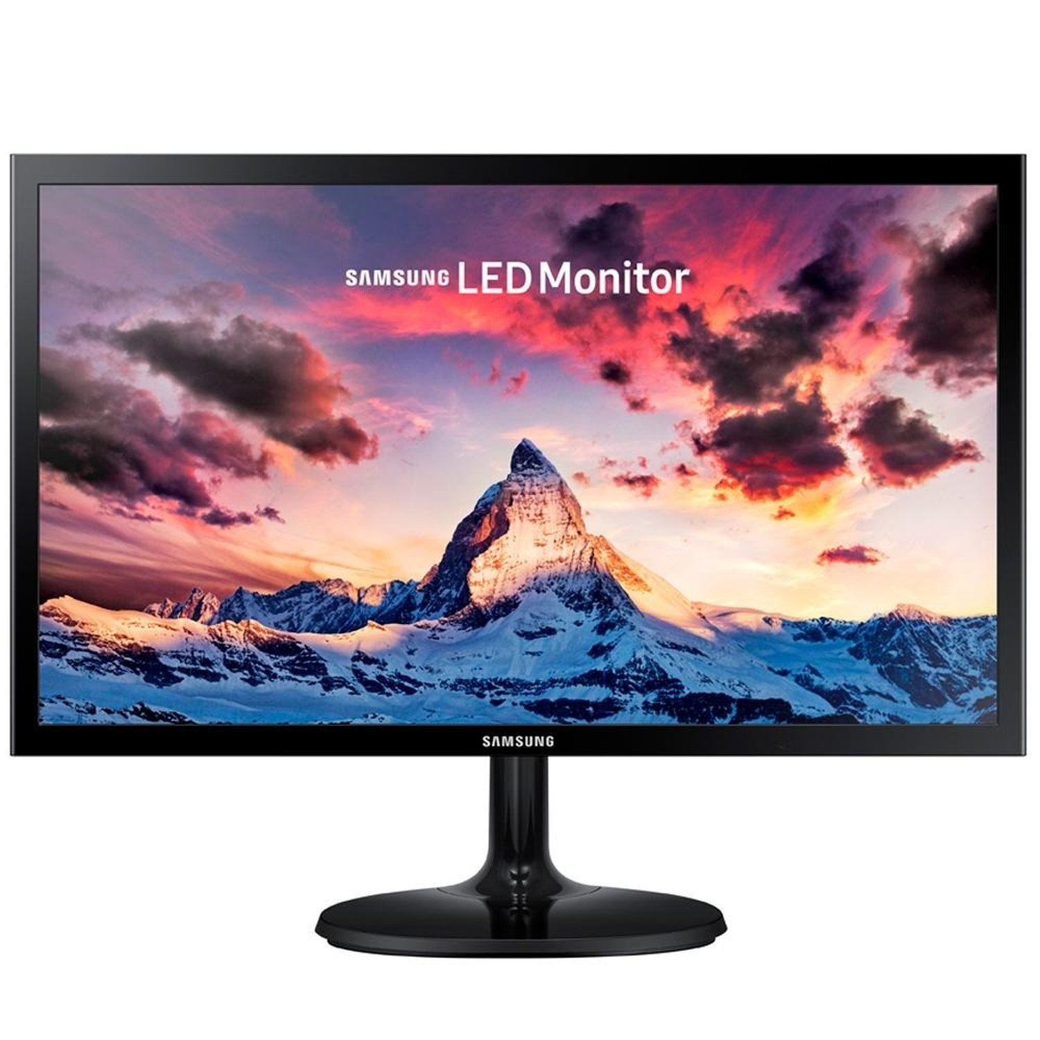 Monitor Samsung 22" Fhd, Hdmi, Vga, Preto, Série Cf350 Ls22f350fhlmzd