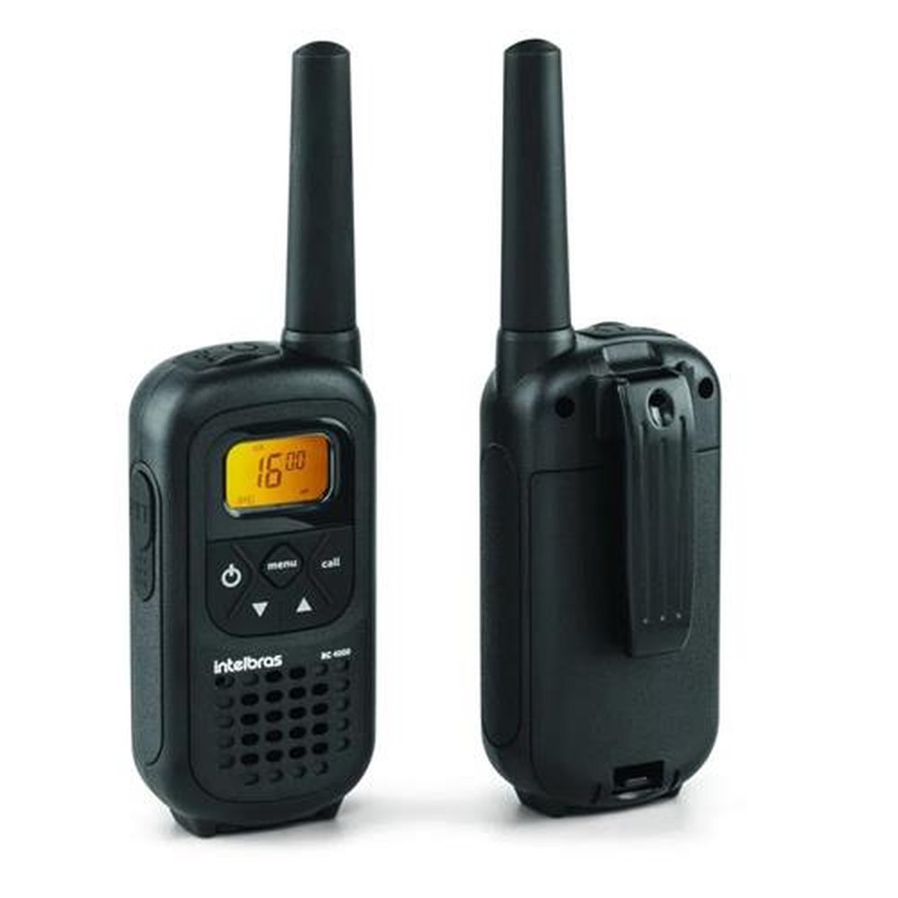 Radio Comunicador Rc 4002 (Par), 26 Canais, Modelo 4528103, Intelbras