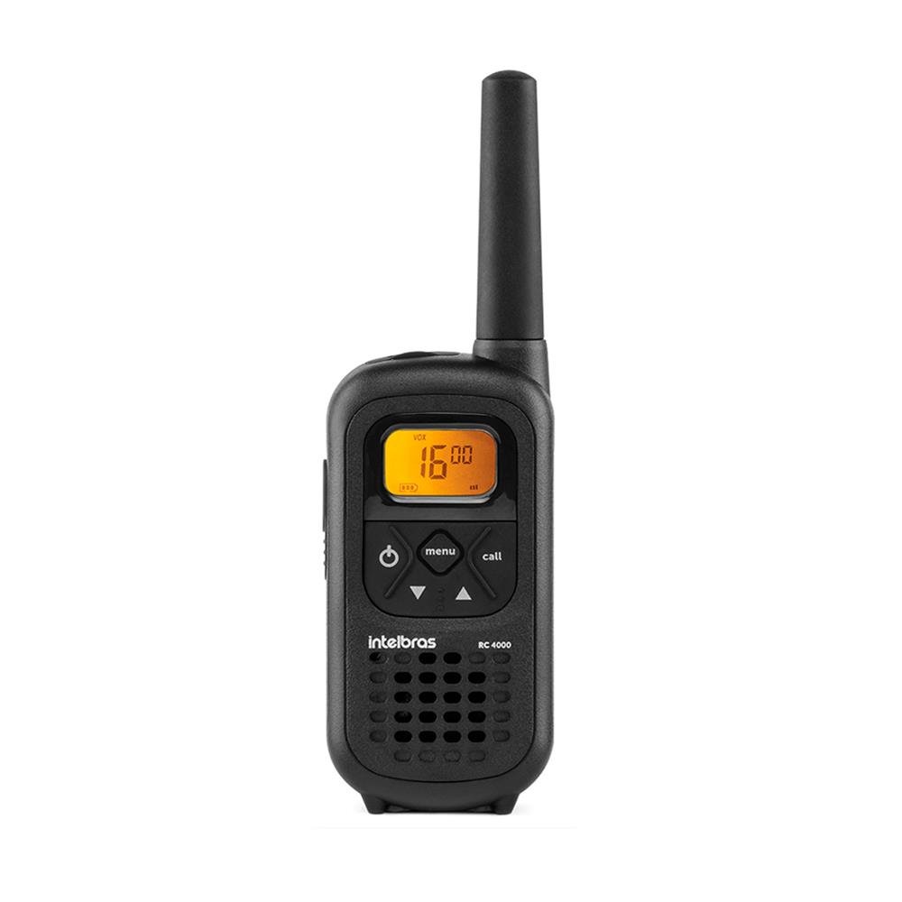 Rádio Comunicador Intelbras RC 4002 Bivolt Preto