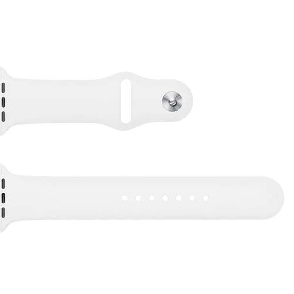 Pulseira para Apple Watch Silicone 42/44mm Branca | Goldentec
