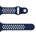 Pulseira para Apple Watch 42/44mm Sport Silicone Azul | Goldentec