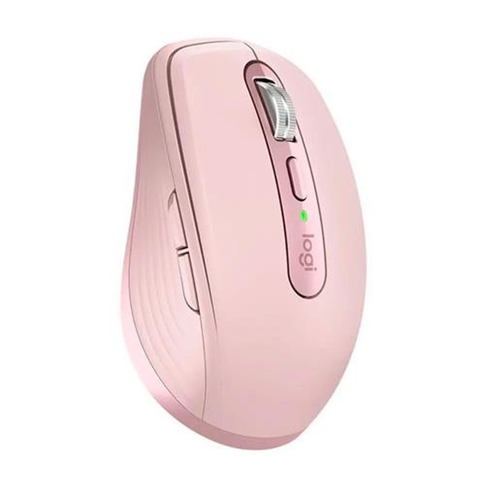 Mouse Sem Fio Logitech Mx Anywhere 3, Usb Unifying Ou Bluetooth, Mac, Ipad, Pc, Linux, Chrome, Rosa - 910-005994