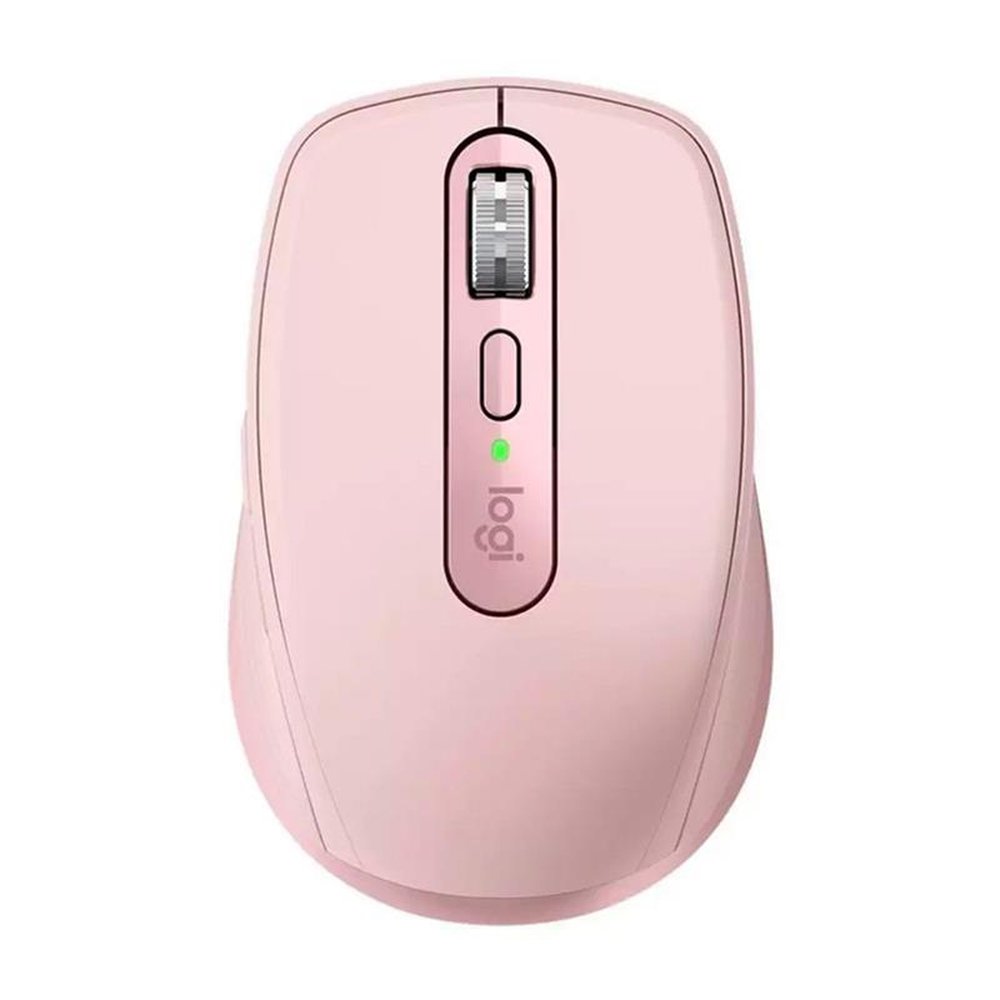 Mouse sem fio Logitech MX Anywhere 3, USB Unifying ou Bluetooth, Mac, iPad, PC, Linux, Chrome, Rosa - 910-005994