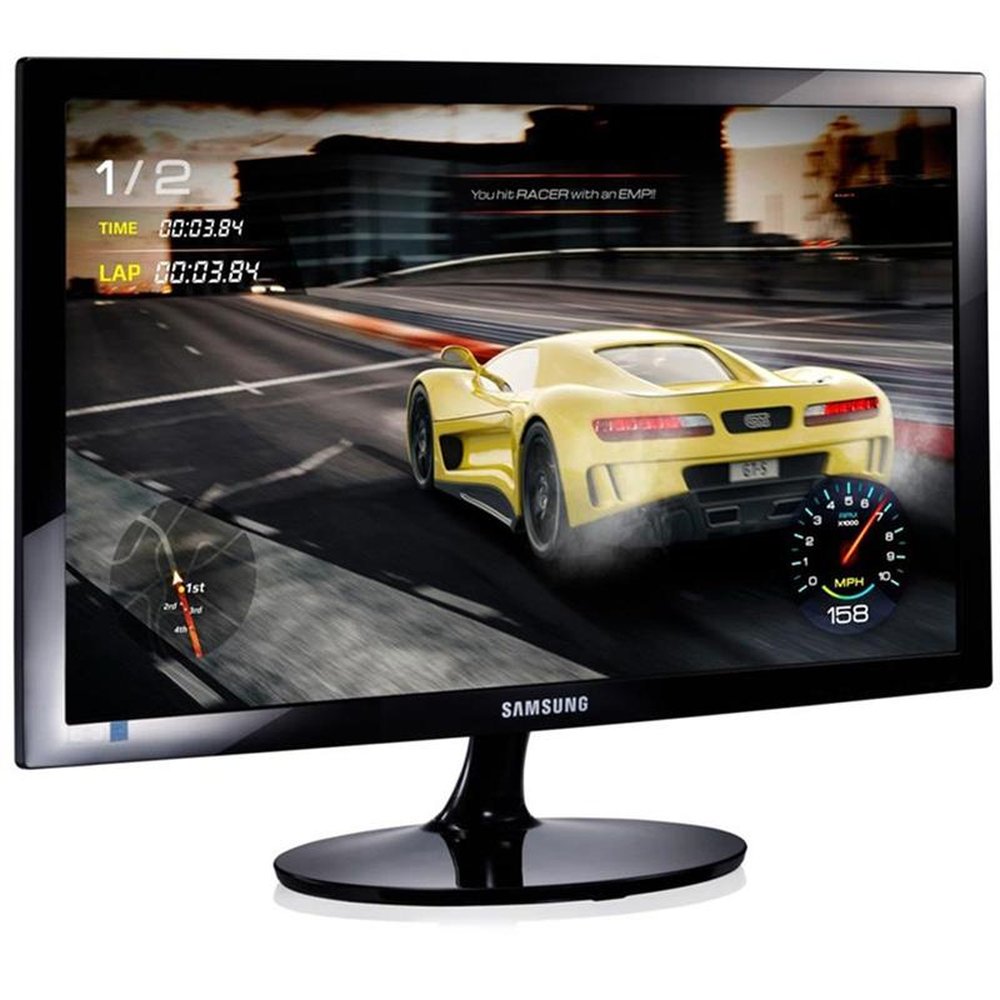 Monitor Gamer Samsung LED 24" Widescreen Full HD 75Hz HDMI/VGA 1ms - LS24D332HSXZD