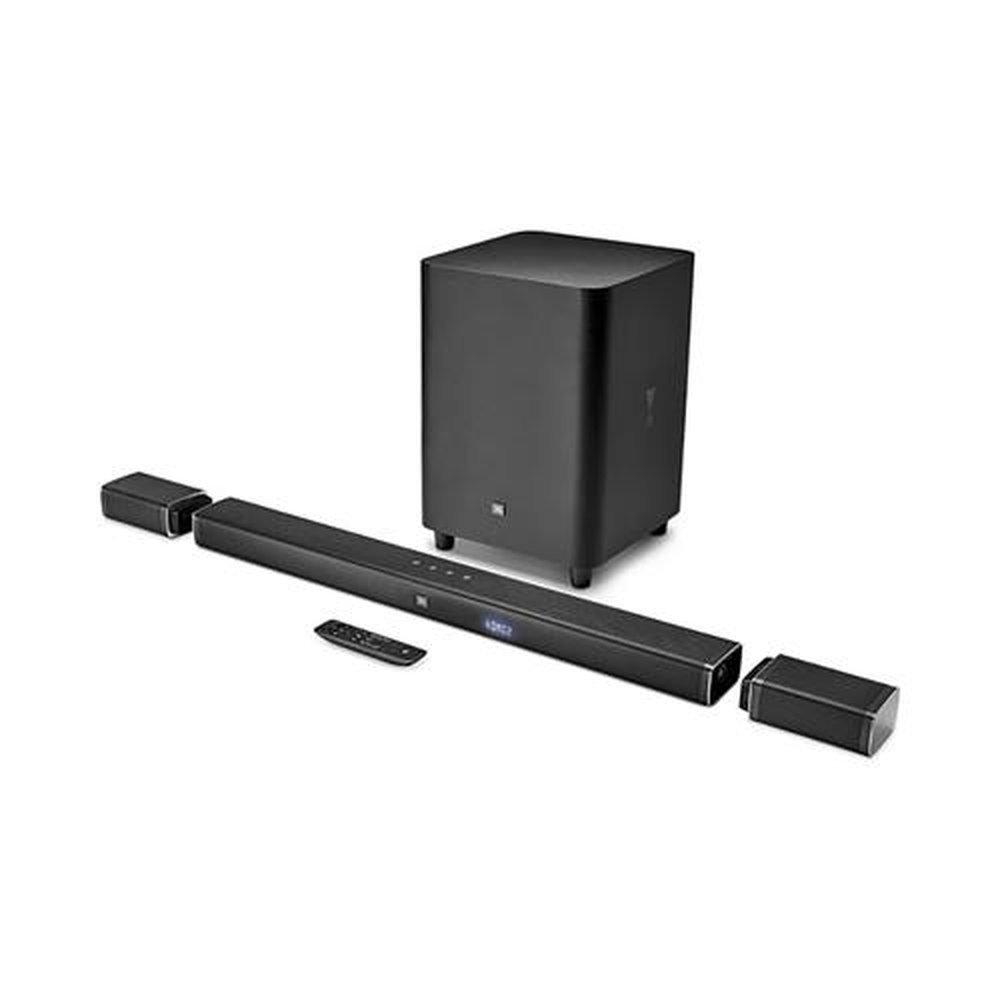 Soundbar JBL BAR 5.1 - 218W RMS, Bluetooth, SoundShift, Subwoofer sem Fio, Entrada HDMI/AUX/USB - Bivolt