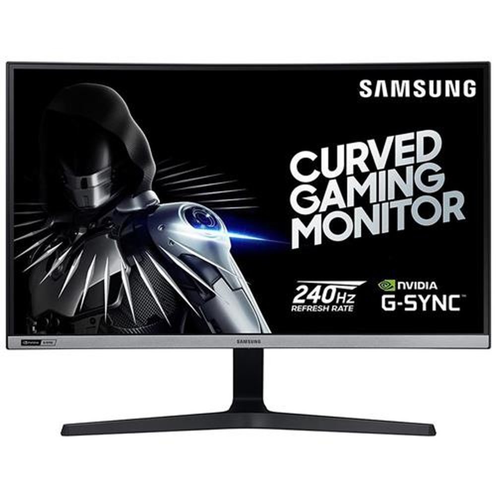 Monitor Gamer Samsung 27" Curvo Full Hd Hdmi/Displayport Gsync 240Hz Inclinação Ajustável - Lc27rg50fqlxzd