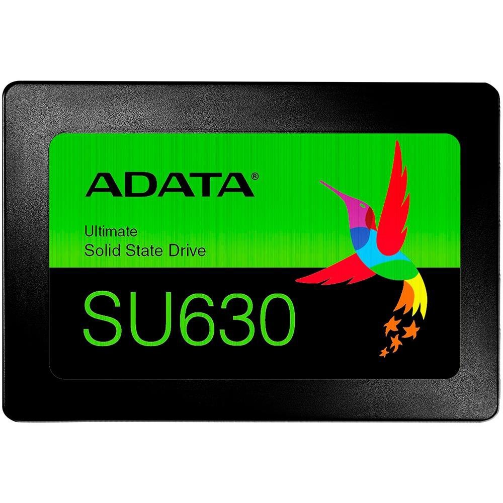 SSD 480GB Adata SU630 Ultimate SATA, Leitura 520MB/s, Gravação 450MB/s - ASU630SS-480GQ-R