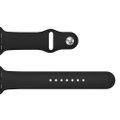 Pulseira para Apple Watch Silicone 42/44mm Preta | Goldentec