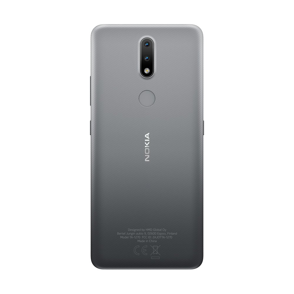 Smartphone Nokia 2.4 Cinza 6,5HD+ 64GB, 3GB RAM Android Cam.Traseira 13+2MP - NK015