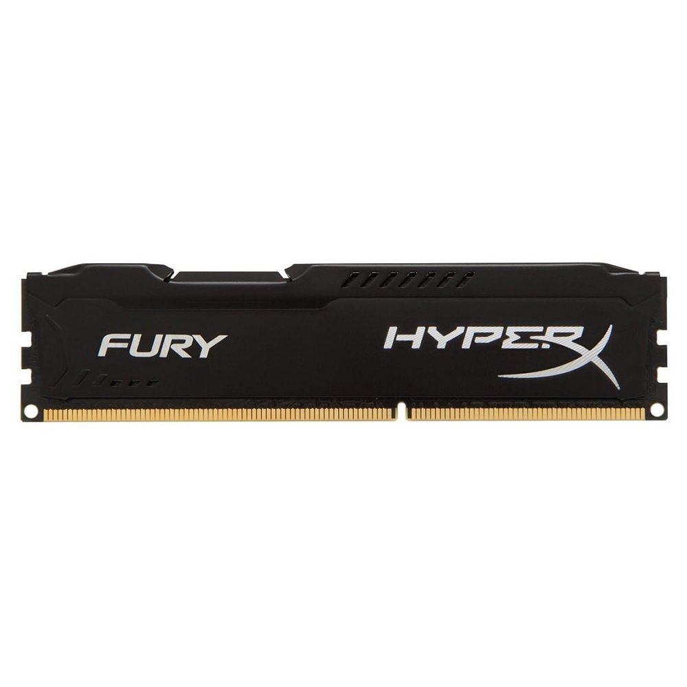 Memória 4Gb Ddr3 Kingston Hyperx Fury 1600Mhz Preto (Hx316c10fb/4)
