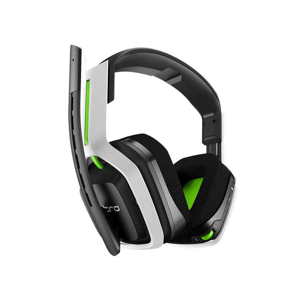 Headset Sem Fio Astro Gaming A20 Gen 2 Para Xbox Xs, Xbox One, Pc E Mac - Branco/verde - 939-001883