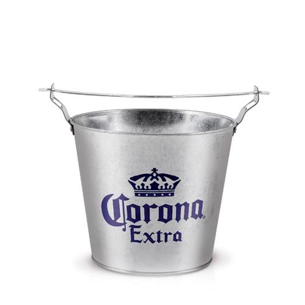 Balde de Zinco Corona Extra 5 Litros