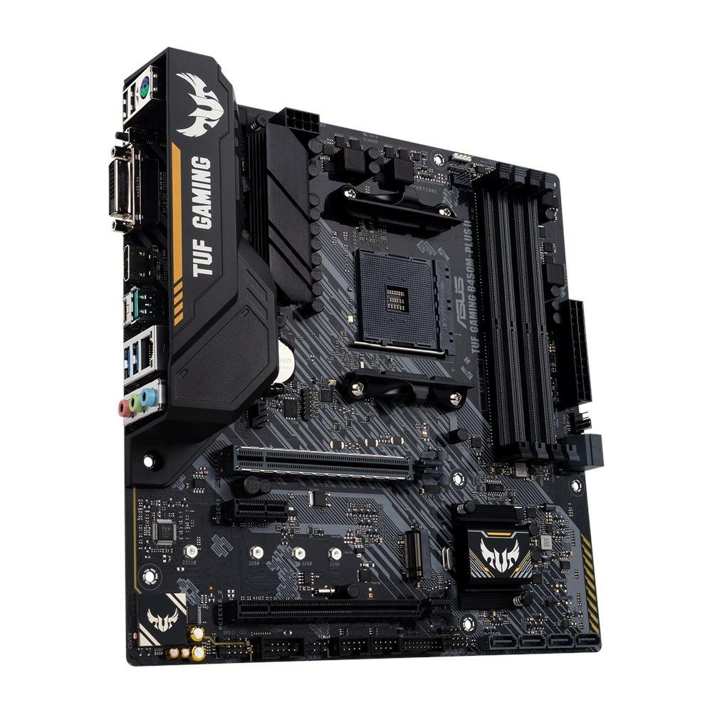 Placa Mãe Asus TUF GAMING B450M-PLUS II, Chipset B450, AMD AM4, mATX, DDR4, 90MB1620-M0EAY0