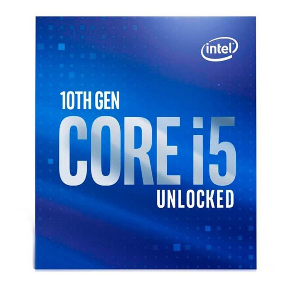 Processador Intel Core I5-10600k 4.1ghz (turbo 4.8ghz) 12mb Cache Lga1200 10° Geracao Bx8070110600k