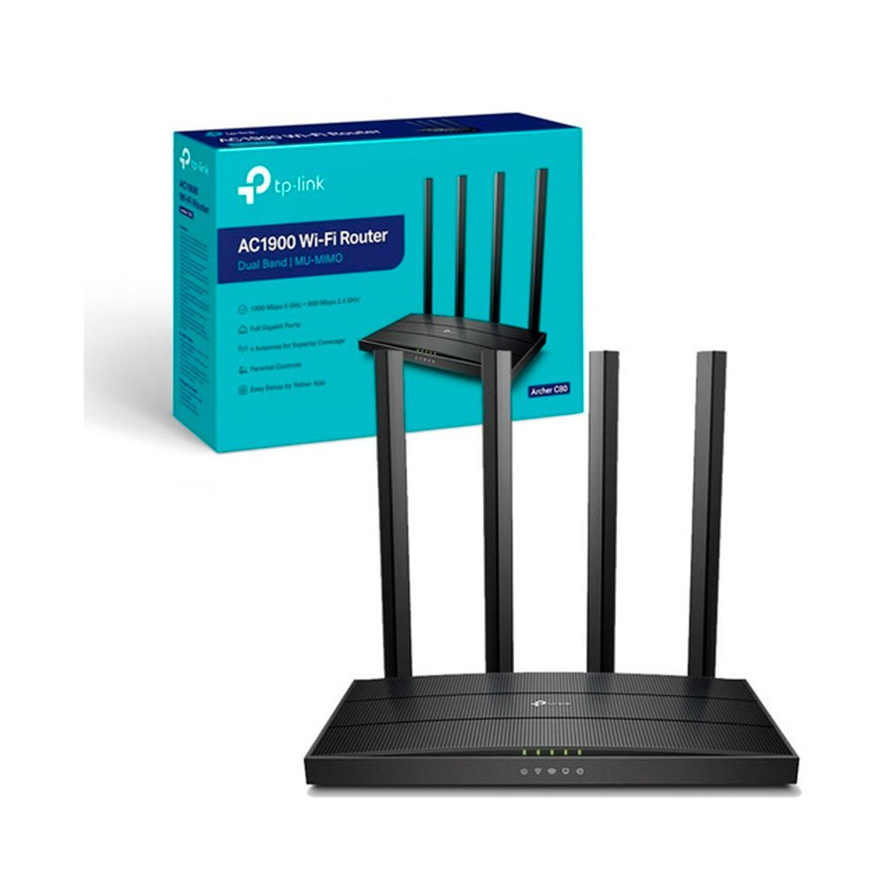 Roteador Tp-Link Archer C80 Dual Band Ac1900