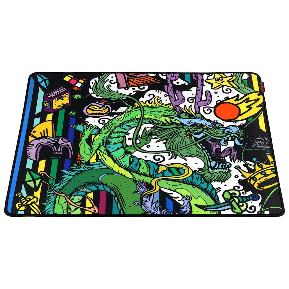 Mouse Pad Gamer Pcyes Ancient Dragon Medium - 500 X 400Mm - Pma50x40