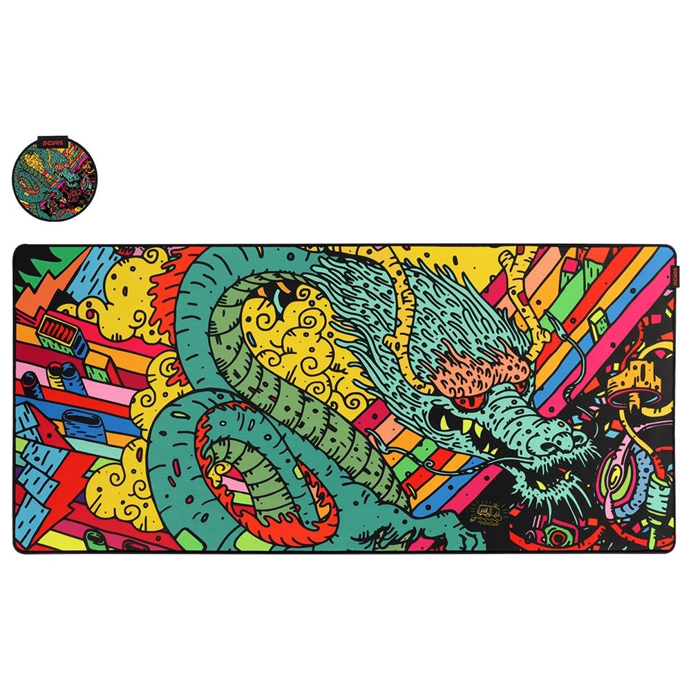 Mouse Pad Gamer Pcyes Dragon Extended - 900 X 420Mm - Pmd90x42
