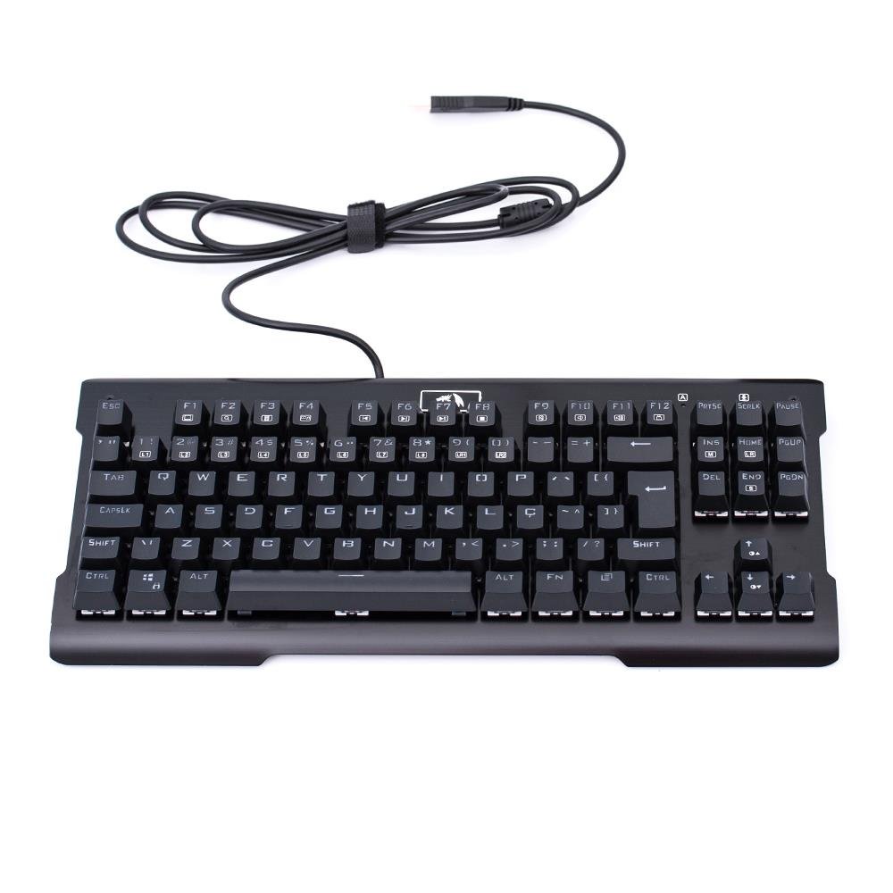 Gaming Teclado Mecanico Gamer Redragon Visnu Rgb-k561