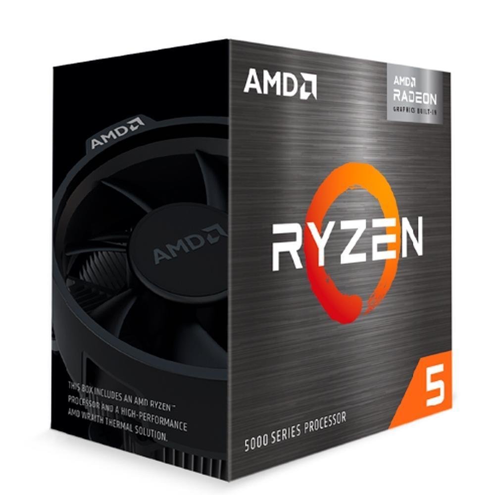 Processador AMD Ryzen 5 4500, 3.6GHz (4.1GHz Turbo), Cache 11MB, AM4, Sem Vídeo, 100-100000644BOX