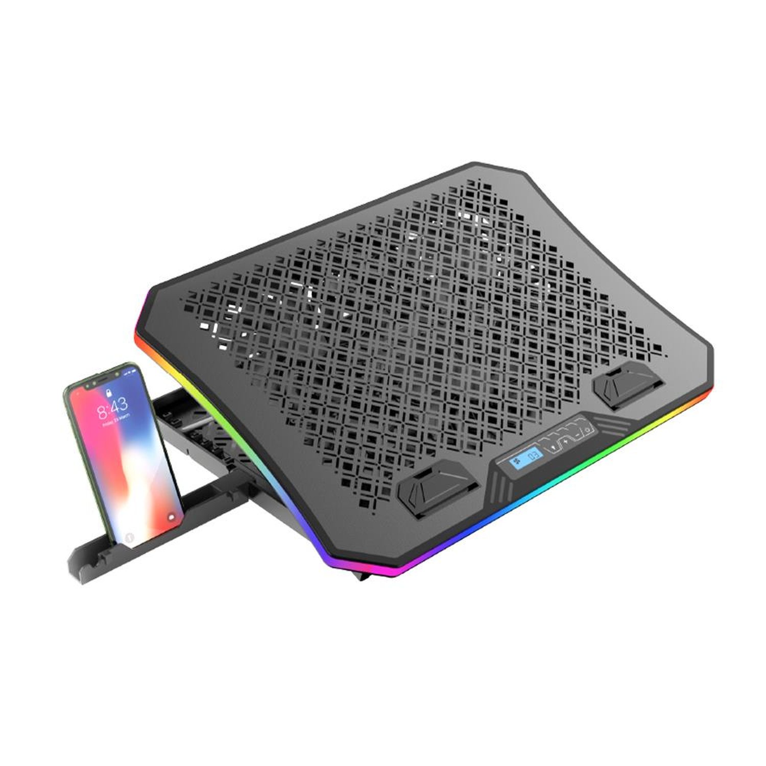 Suporte para Notebook com Cooler Nbc-600bk Preto C3Tech