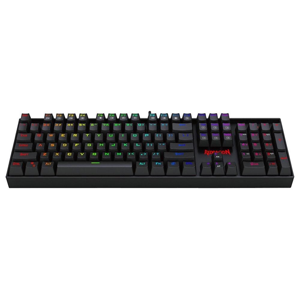 Teclado Mecânico Redragon Mitra K551-1 Single Color Switch Vermelho