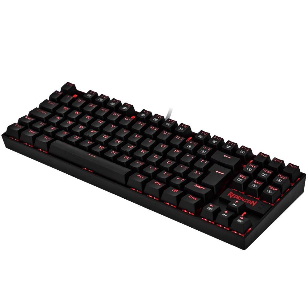Teclado Mecanico Redragon Kumara K552-2 Pt-black Single Color Black