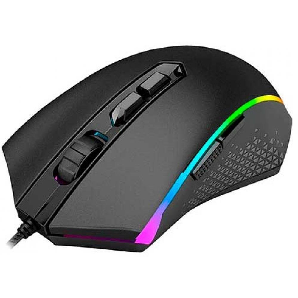Mouse Gamer Redragon Memeanlion Rgb M710 C/ Fio Preto