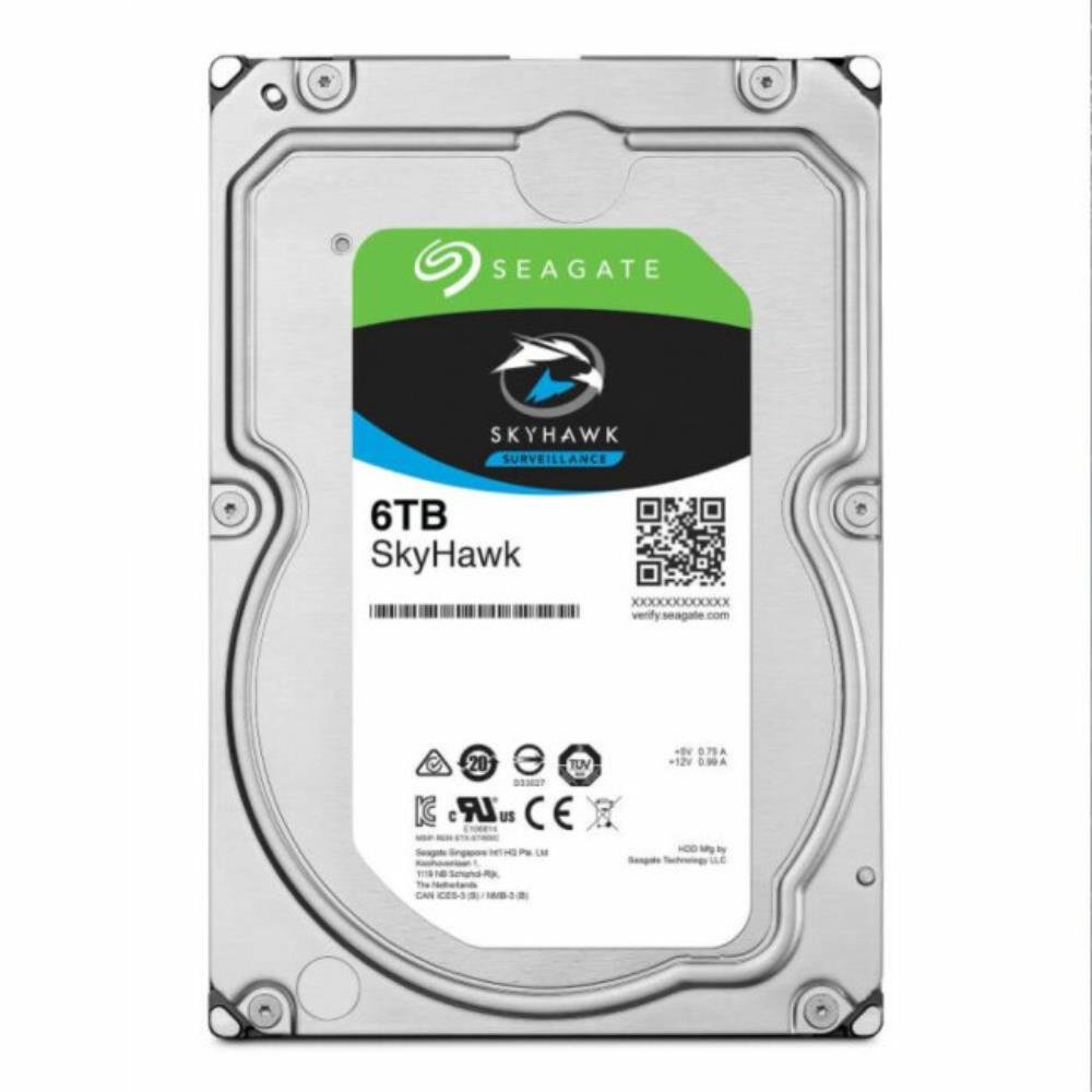 HD 6TB Seagate SkyHawk Surveillance, SATA III, 5400RPM, ST6000VX001