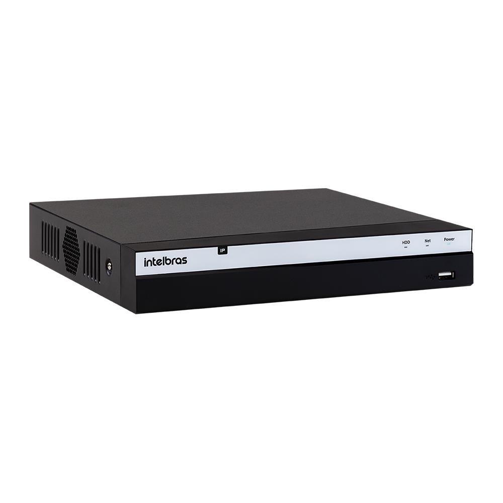 Nvr 8mp 4k 4 Canais Poe H.265 Sem HD Nvd 3204 P Intelbras - 4580619