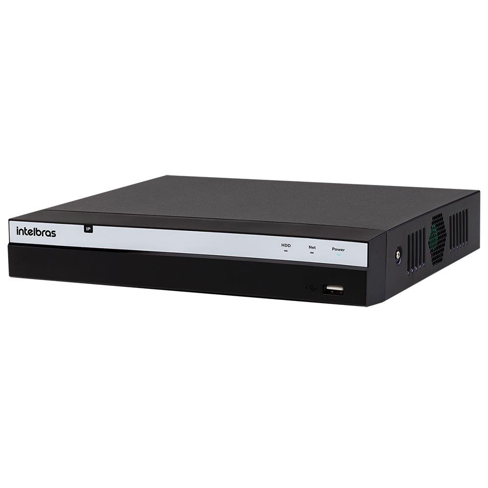 Nvr 8mp 4k 4 Canais Poe H.265 Sem HD Nvd 3204 P Intelbras - 4580619