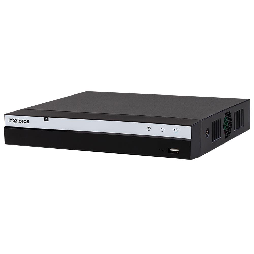 Nvr 8mp 4k 4 Canais Poe H.265 Sem HD Nvd 3204 P Intelbras - 4580619