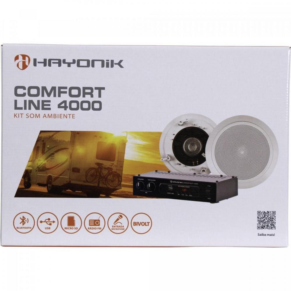Kit Som Ambiente Comfort Line 4000 HAYONIK