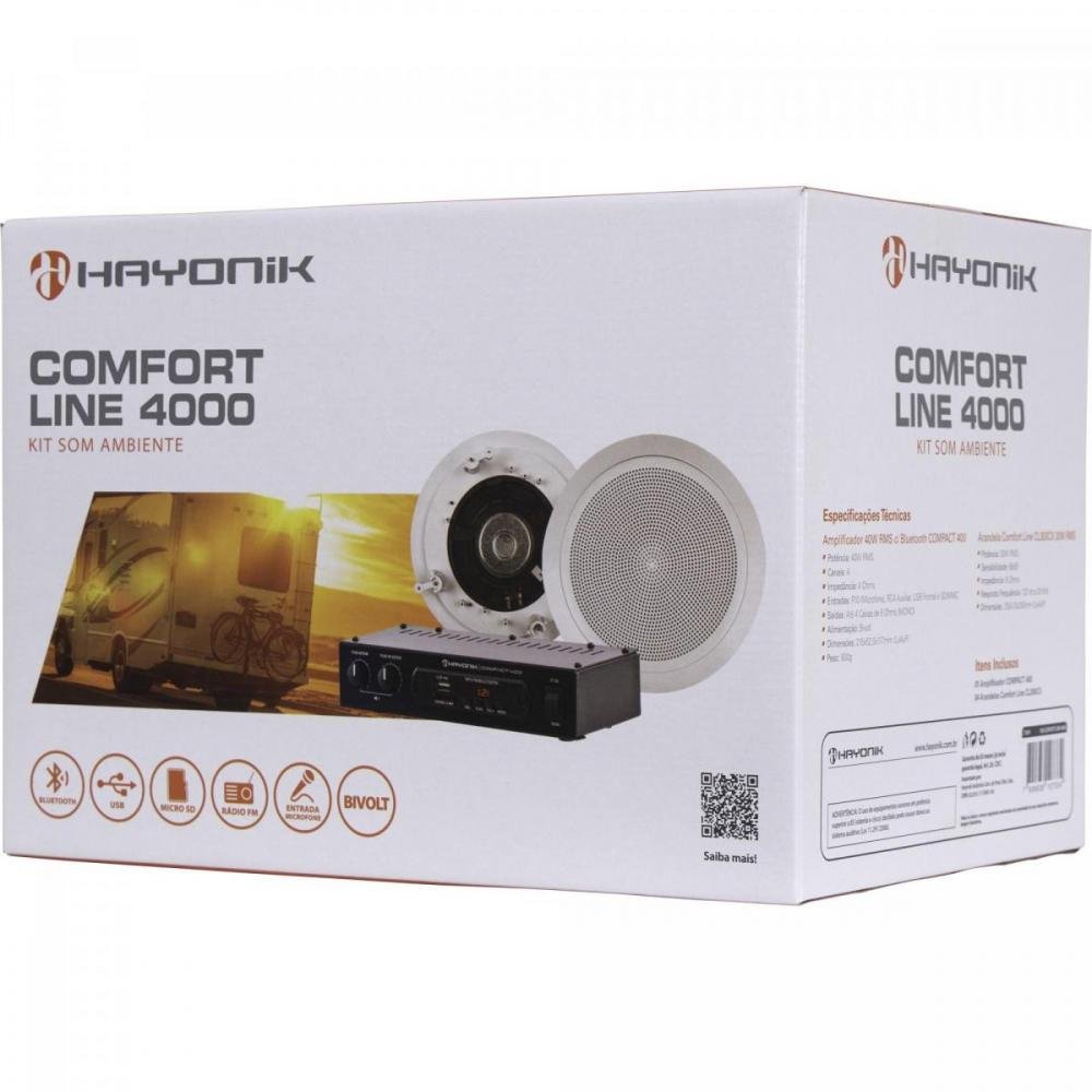 Kit Som Ambiente Comfort Line 4000 HAYONIK