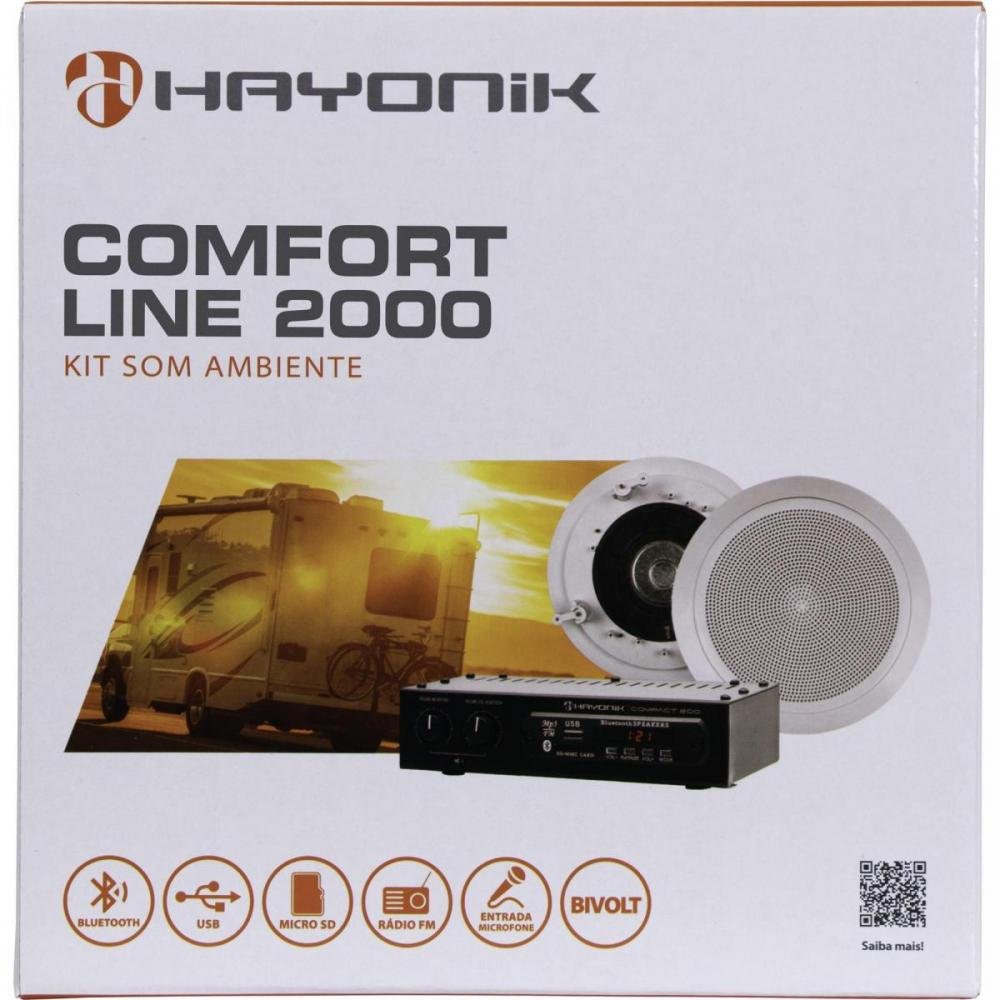 Kit Som Ambiente 200W Comfort Line HAYONIK
