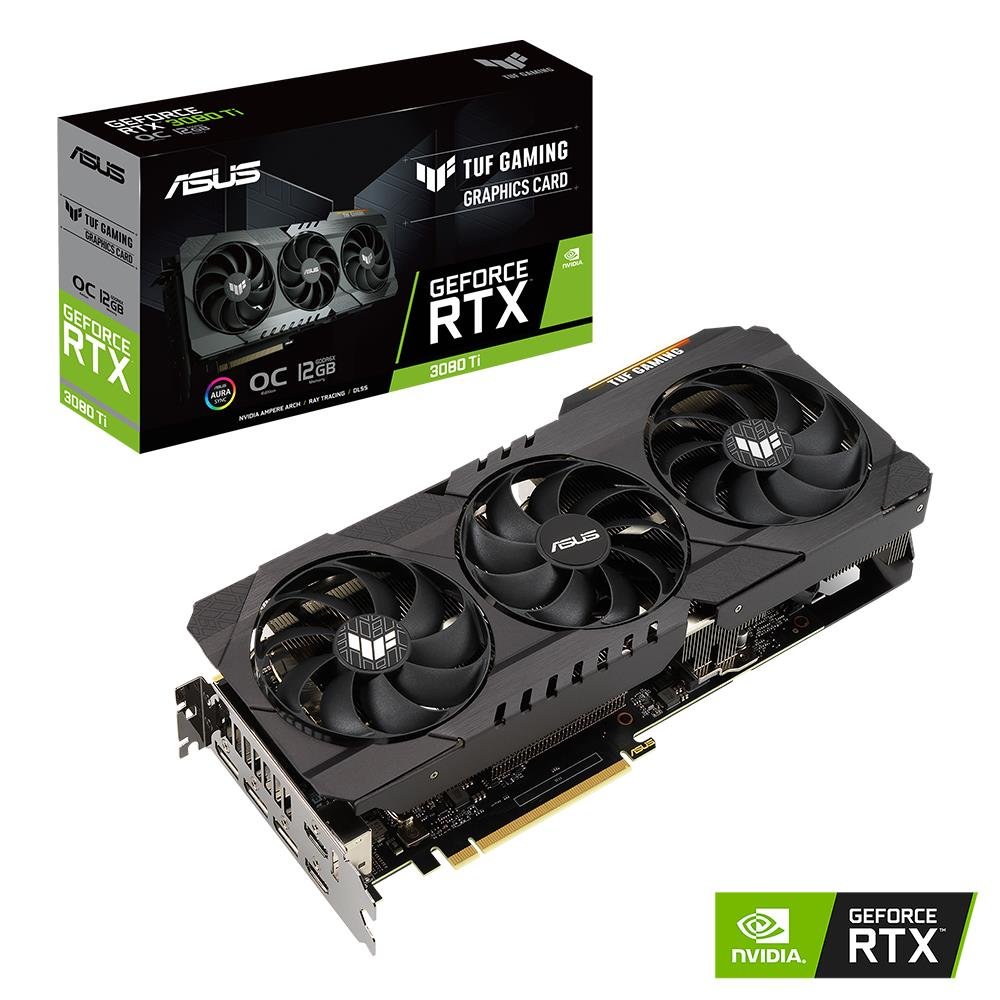 Placa De Video Asus Geforce Rtx 3080ti Oc Tuf Gaming 12gb Gddr6x 384-bit Tuf-rtx3080ti-o12g-gaming
