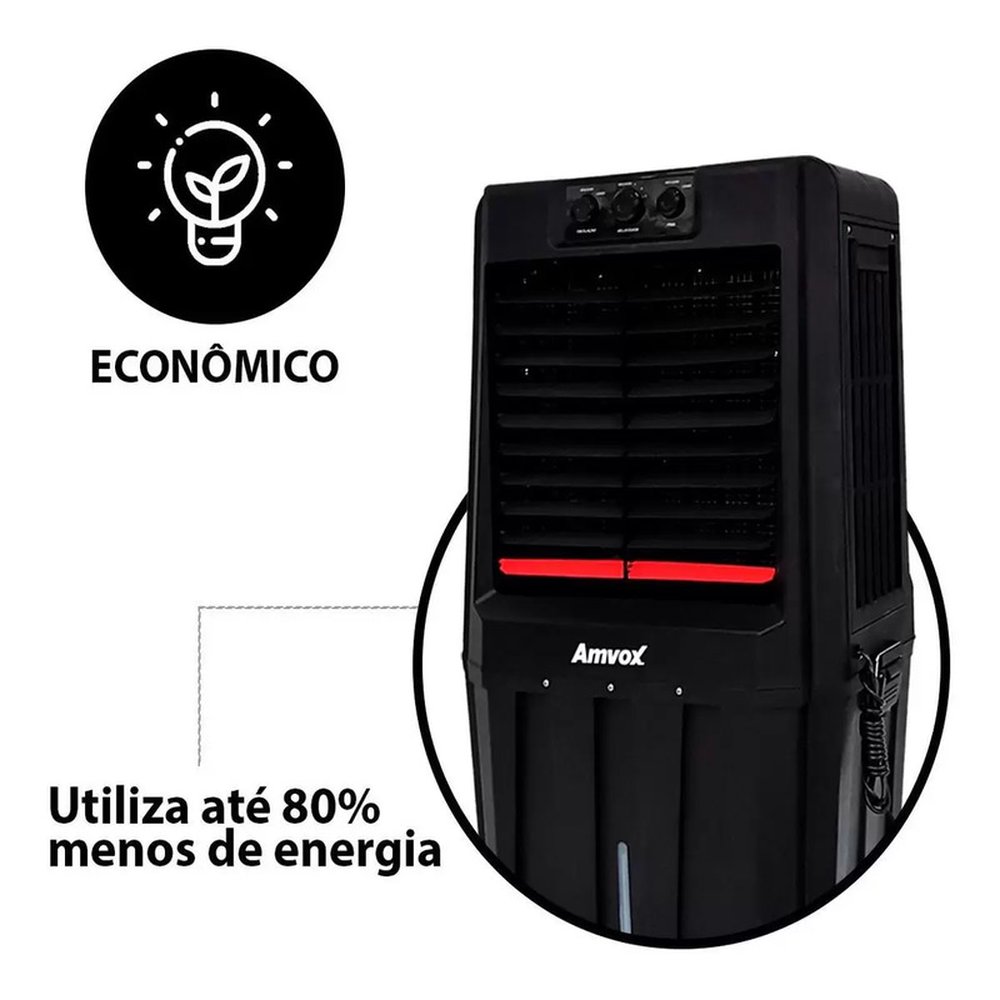 Climatizador de Ar 90L Amvox ACL 9022 Preto 220V