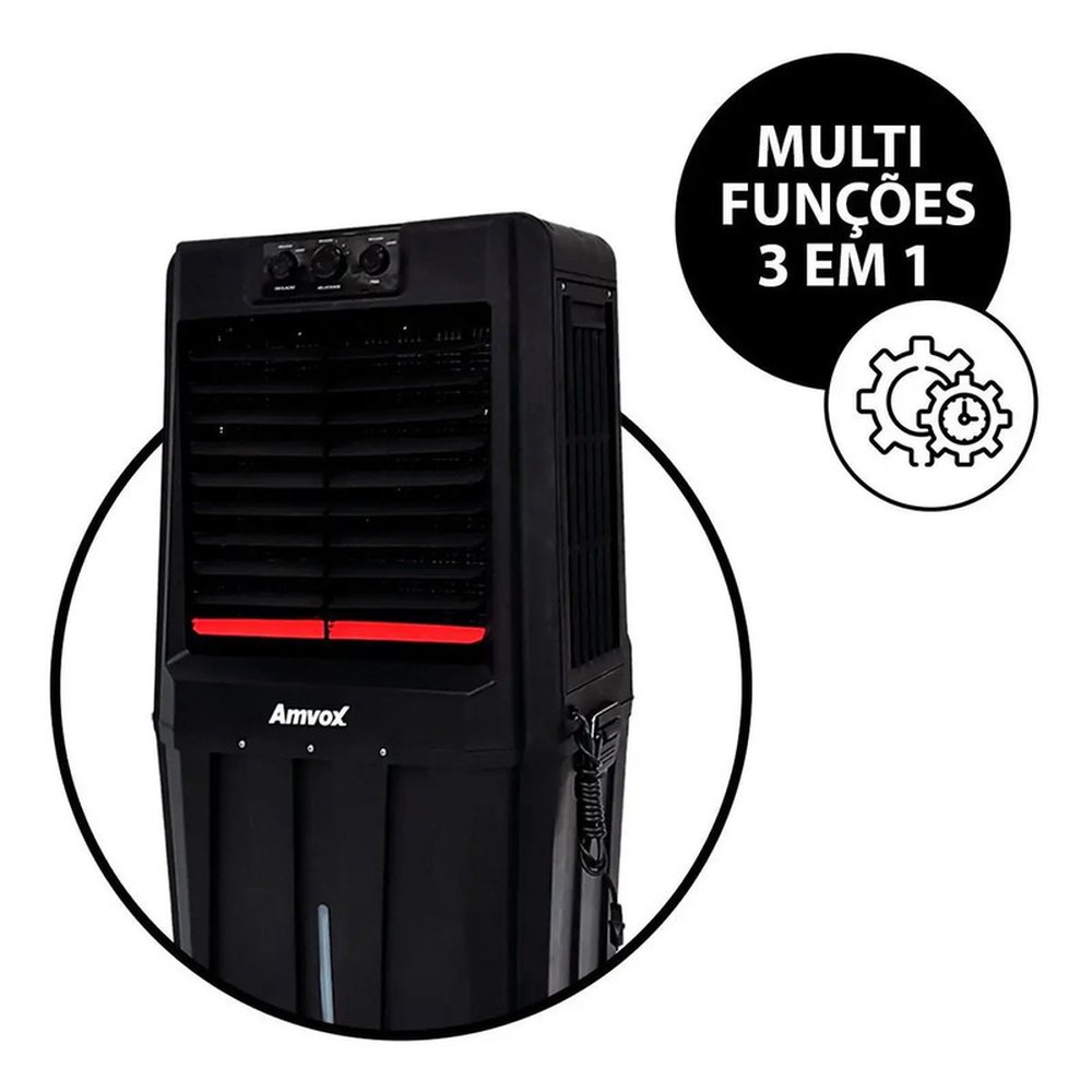 Climatizador de Ar 90L Amvox ACL 9022 Preto 220V