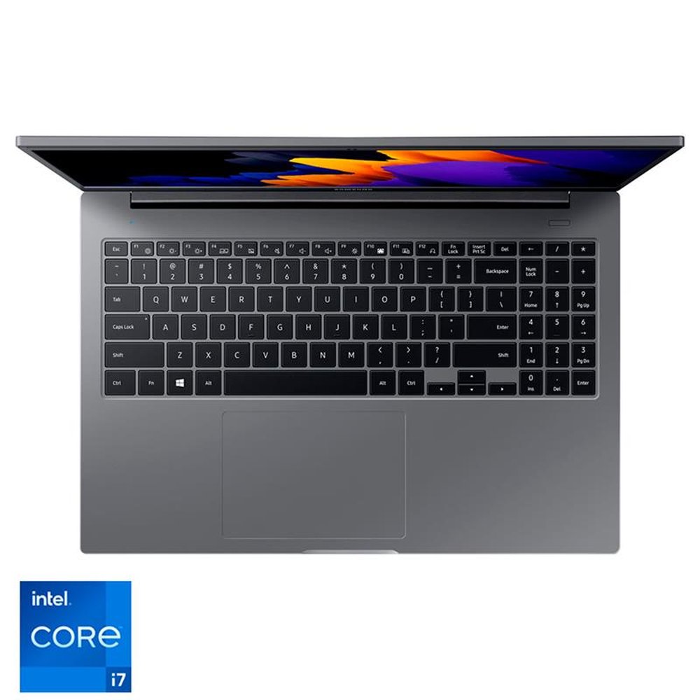Notebook Samsung Book 11ª Intel Core i7-1165G7 8GB 256GB SSD 15,6" Full HD MX450 2GB Windows 10 Home, Cinza Chumbo