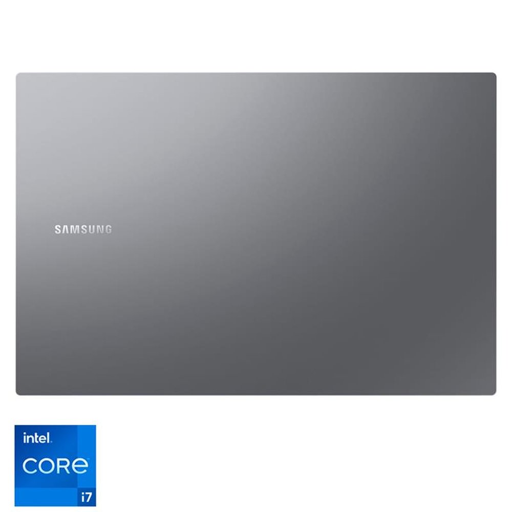 Notebook Samsung Book 11ª Intel Core i7-1165G7 8GB 256GB SSD 15,6" Full HD MX450 2GB Windows 10 Home, Cinza Chumbo