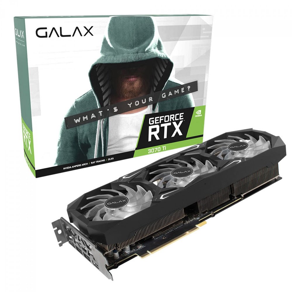 Placa de Vídeo GALAX GeForce RTX 3070 Ti SG 8GB GDDR6X 256-bit-37ISM6MD4BSG.