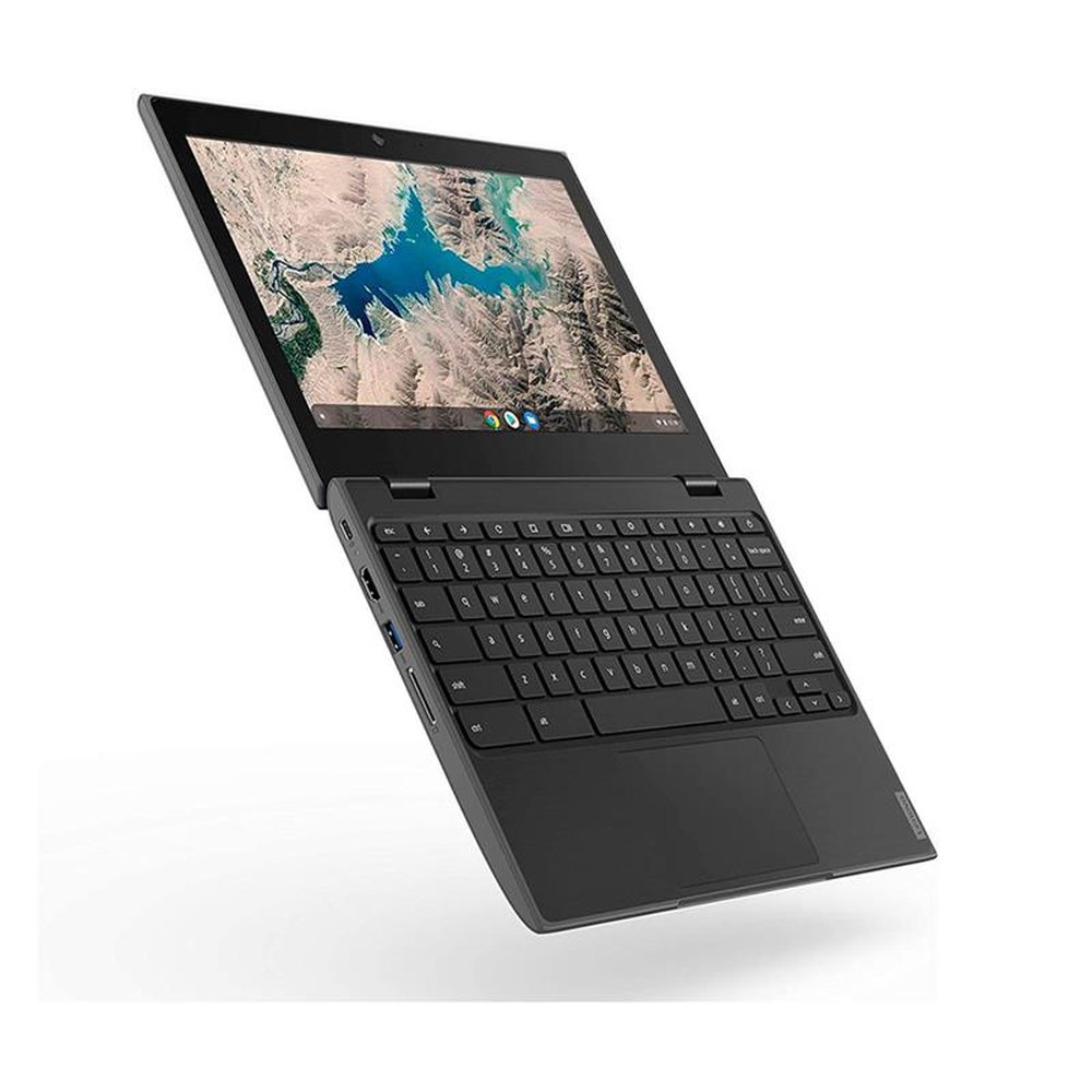Chromebook Lenovo 100e 2ª Geração Intel Celeron N4020 4GB 32GB 11,6 HD Chrome OS, Preto