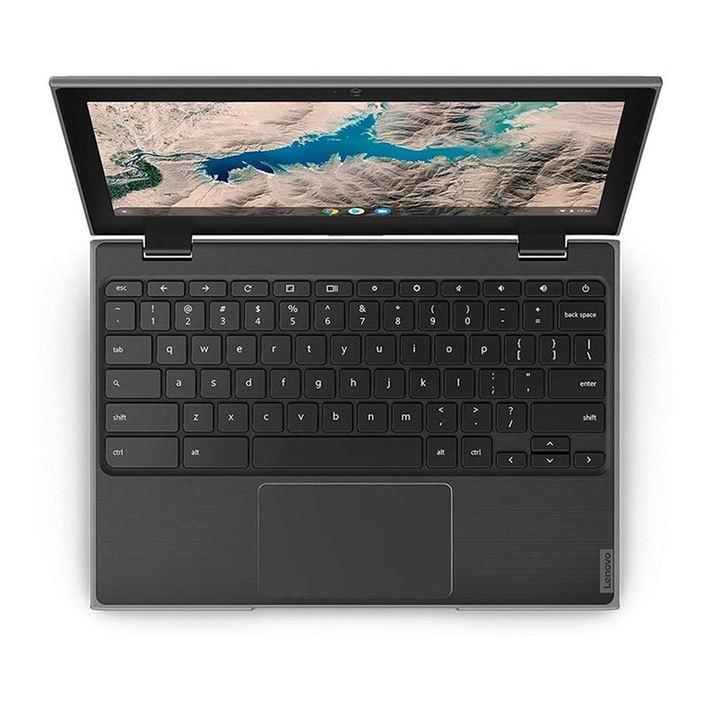 Chromebook Lenovo 100e 2ª Geração Intel Celeron N4020 4GB 32GB 11,6 HD Chrome OS, Preto