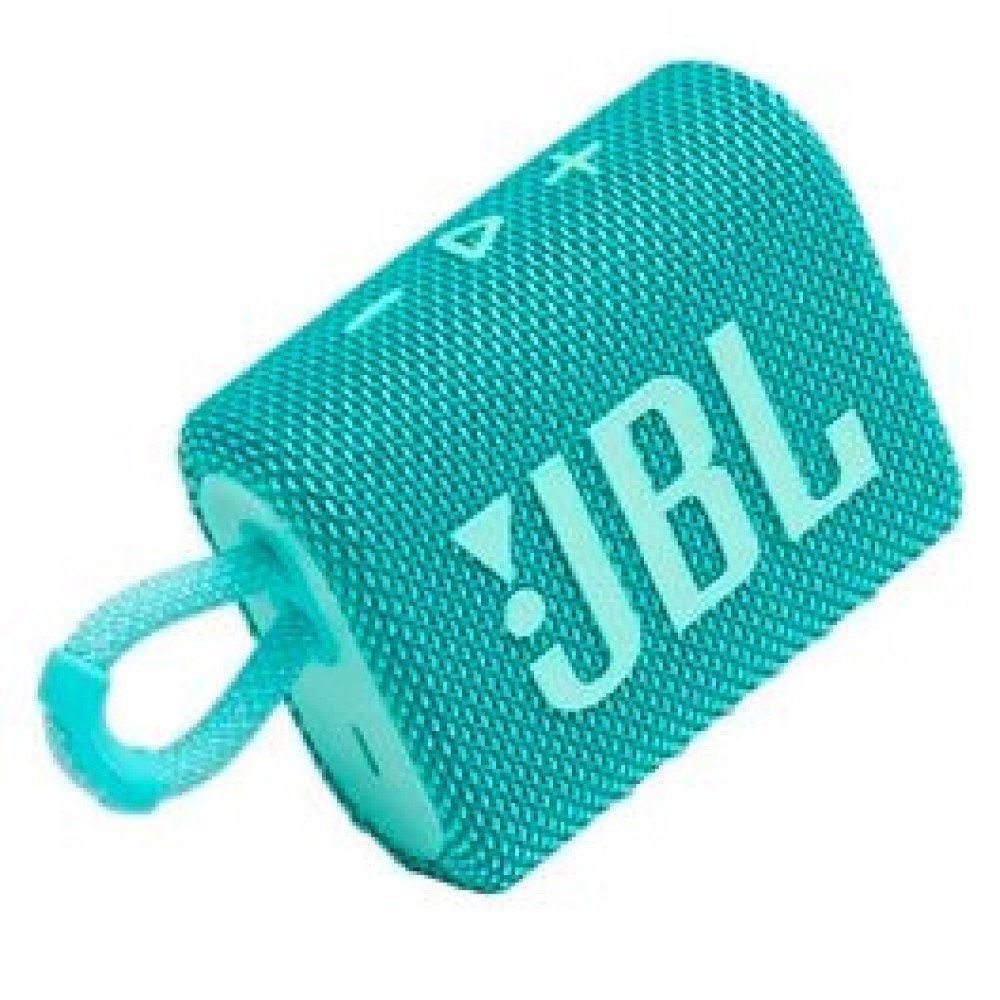 Caixa de Som Portátil JBL GO 3 Bluetooth 5.1 À Prova Dágua e Poeira IP67 Teal