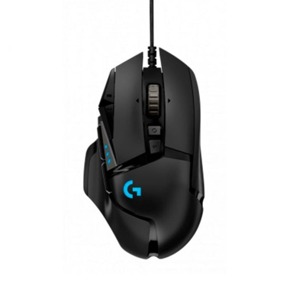 Mouse Gamer Logitech G502 HERO 25K RGB Lightsync 25600DPI - 910-005550.