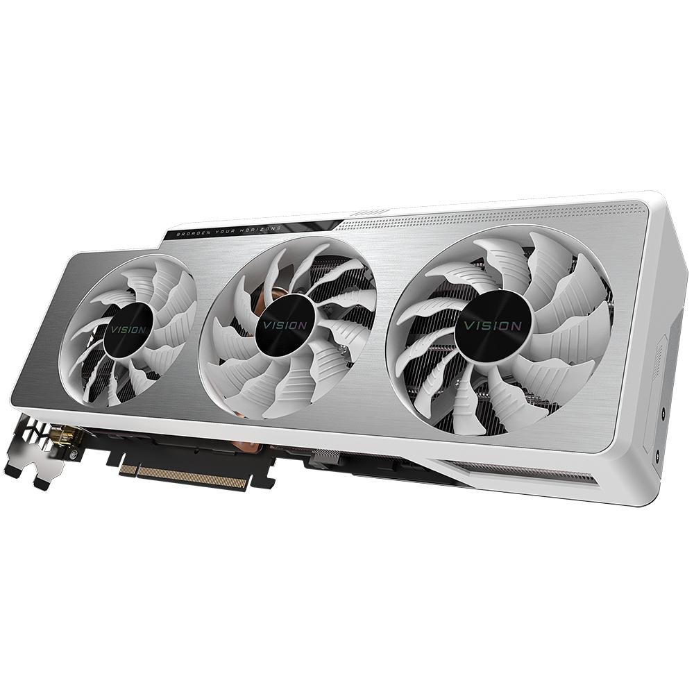 Placa De Video Gigabyte Geforce Rtx 3080 Ti Vision Oc 12gb Gddr6x 384-bit Gv-n308tvision Oc-12gd G10