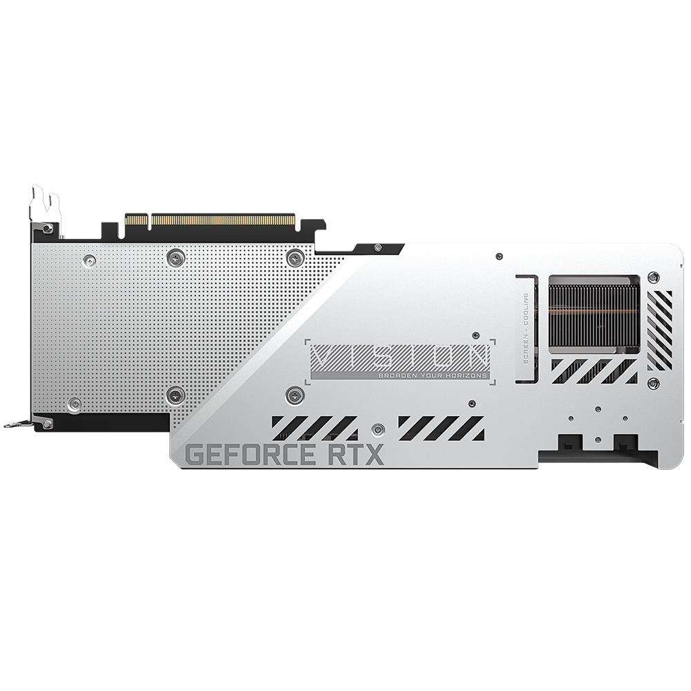 Placa De Video Gigabyte Geforce Rtx 3080 Ti Vision Oc 12gb Gddr6x 384-bit Gv-n308tvision Oc-12gd G10