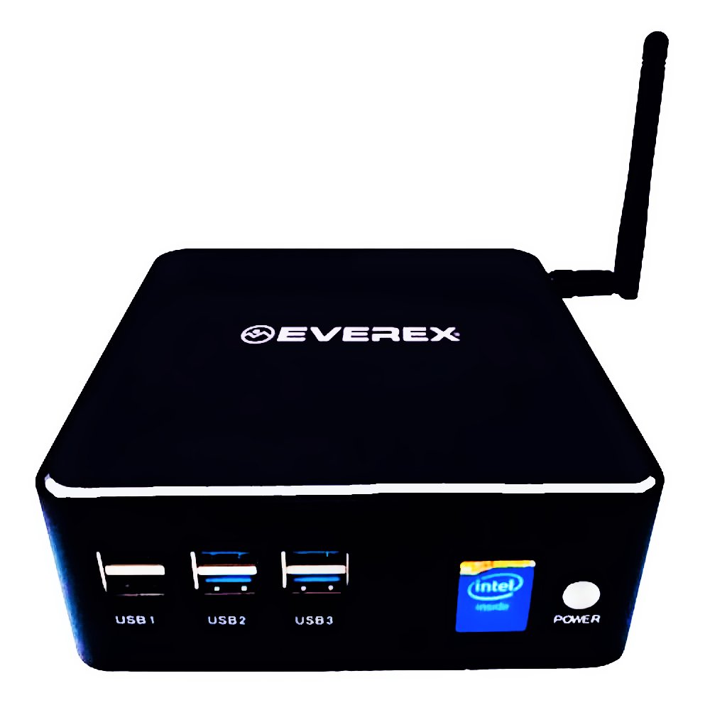 Mini PC NUC Intel Core i3-4010U, 4GB , 240 SSD e Windows 10 - Everex