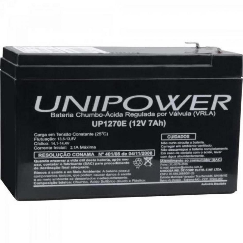 Bateria Selada Up1270 12v/7a Unipower