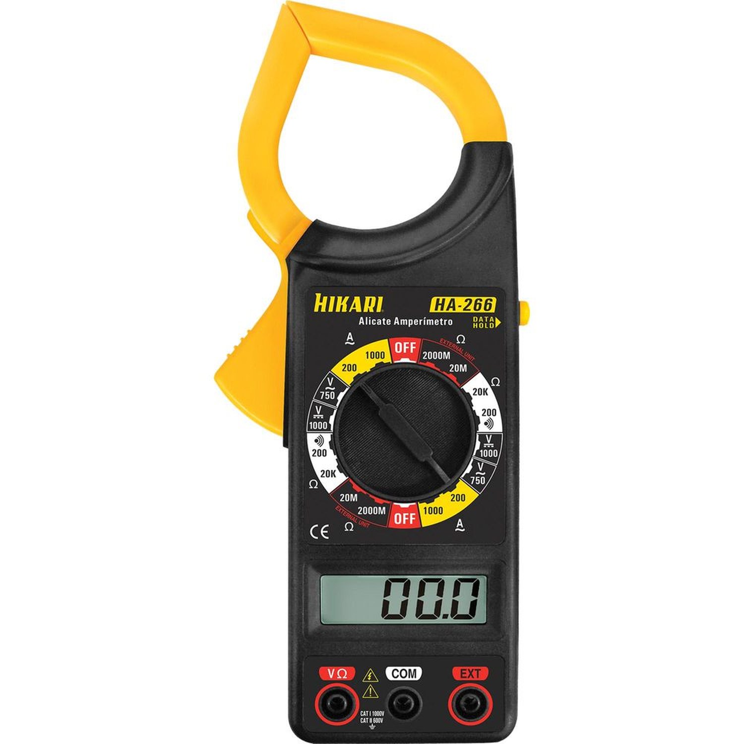 Alicate Amperímetro Ha266 Hikari