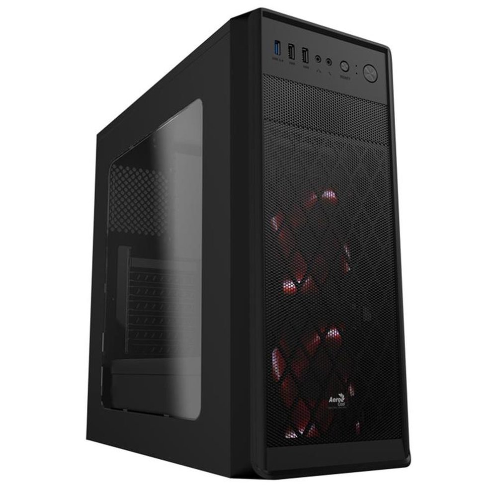 Gabinete Gamer Mid Tower Si-5100 En58348 Preto Aerocool